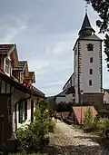 Drehort für Außenaufnahmen von Pichlers Haus bei der Liebfrauenkirche