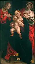 Maria mit dem Jesuskind und zwei Heiligen, um 1530, Vanderbilt Museum of Art, Nashville
