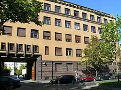 Eingangsbereich an der Prinzenallee