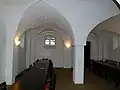 Kreuzgewölberaum im Kavalierhaus-Flügel