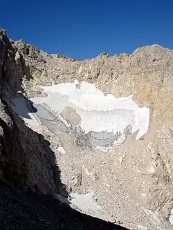 Calderone-Gletscher im Jahr 2007