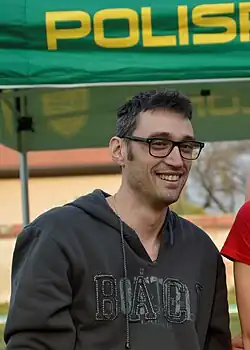 Gianni Carabelli (hier im Jahr 2018) – Rang sechs im dritten Semifinale und damit nicht im&nbsp;Endlauf