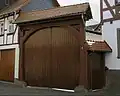 Erneuertes Hoftor Haus Lindenstraße 9
