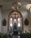 Gotischer Chor, Jugendstil-Radleuchter