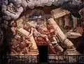 Giulio Romano, Sturz der Giganten, Palazzo Te, Mantua