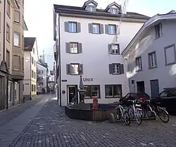 Gigerplatz an der Ecke Storchen-/Vazerolgasse