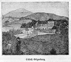 Schloss Gilgenburg (heute Ruine)