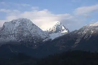 Giona Nordseite, gesehen von Panourgia.