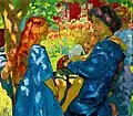 Familienportrait unter dem Holunderbaum, 1911