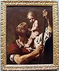 Der hl. Christophorus mit dem Jesuskind, 1730–40, Öl auf Leinwand, Metropolitan Museum, New York