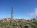 Der Gipfelmast auf dem Schoberstein