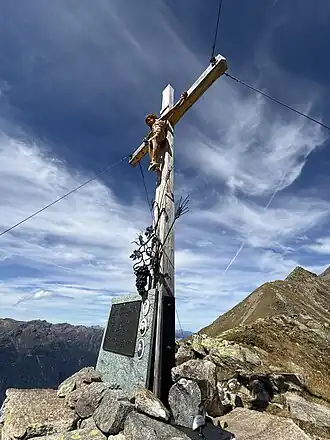 Gipfelkreuz am Poschachkogel