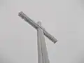 Gipfelkreuz am Unterberg im Winter