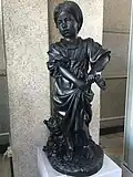 Pilzsammlerin (1871, Gusseisen nach einem Gipsmodell), Kunstmuseum Jekaterinburg
