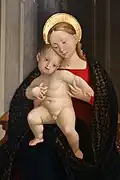Maria mit dem Jesuskind, 1527, Accademia Carrara, Bergamo