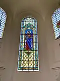 Buntglasfenster mit Hl. Elisabeth von Thüringen