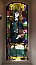 Kirche St. Oswald in Waldhausen b. Altheim: Glasfenster (1986)