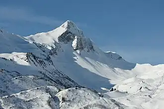 Blick von Osten auf das Glatthorn