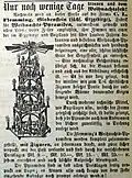 Zeitungsbericht von 1904 über die Globensteiner Weihnachtspyramiden