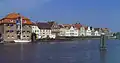 Häuserzeile am Binnenhafen