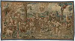 Die Völlerei, Tapisserie (1550–1560)