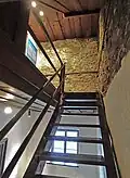 Blick ins Stiegenhaus