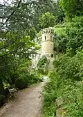 Im Pfander-Garten bei St. Salvator