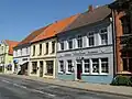 Häuserzeile in der Innenstadt