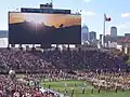 Der "Godzillatron" von der Nordendzone aus gesehen