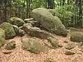 Die Felsformation auf dem Götzenstein