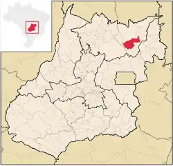 Lage von Alto Paraíso de Goiás