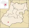 Lage von Aparecida do Rio Doce (Goiás)