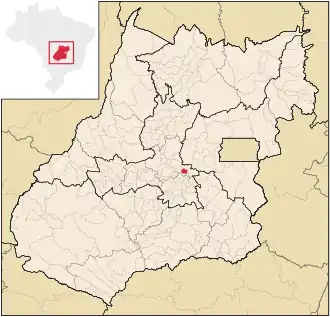 Lage von Campo Limpo de Goiás