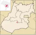 Lage von Cezarina (Goiás)