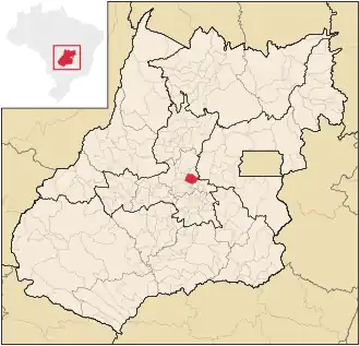 Lage von Petrolina de Goiás