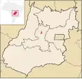 Lage von Rialma in Goiás
