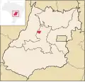 Lage von Rubiataba in Goiás