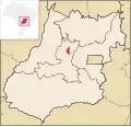 Lage von Santa Isabel in Goiás