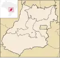 Lage von Santo Antônio de Goiás