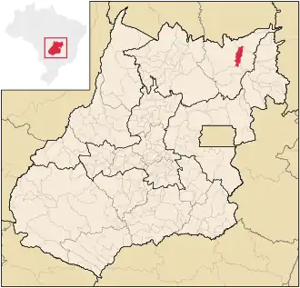 Lage von Teresina de Goiás