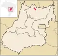 Lage von Trombas in Goiás