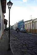 Straße in Goiás Velho