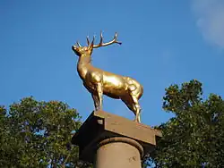 Goldener Hirsch (1912), Berlin-Schöneberg, im Rudolph-Wilde-Park