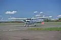 Auf dem Flugplatz