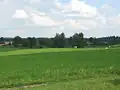 Blick auf die Ortsstelle von Gollubien/Unterfelde (Golubie)