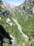 Aussicht vom Wanderweg