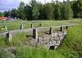 Steinbrücke des Göta landsväg in Alby