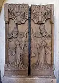 Epitaph für Gottschalk Legat und Else de Apoldie (1422)