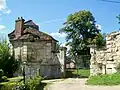 Pavillon de garde des Schlosses am Eingang zum Park