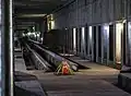 Tunnelrohbau aus den 1970er Jahren zwischen 110. und 120. Straße